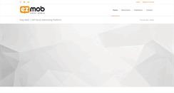 Desktop Screenshot of ezmob.com