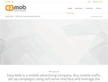 Tablet Screenshot of ezmob.com